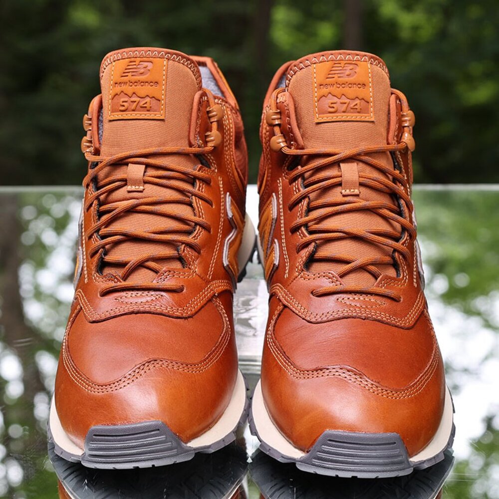 New Balance 574 Mid Rich Brown - Picture 9 of 13